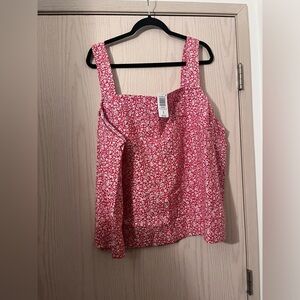 Torrid Floral Red Women's Crop Top